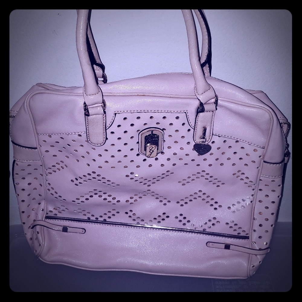 Pink sports bag